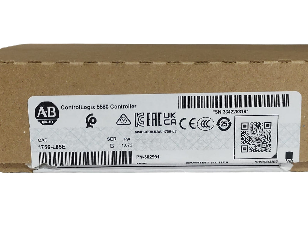 Allen Bradley 1756-l85e Controllogix 5580 (caja abierta)