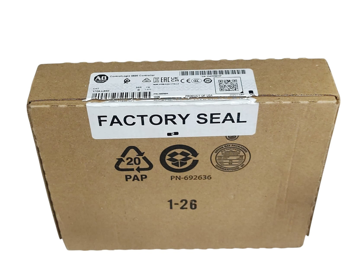 Allen Bradley 1756-l85e Controllogix 5580 (caja abierta)